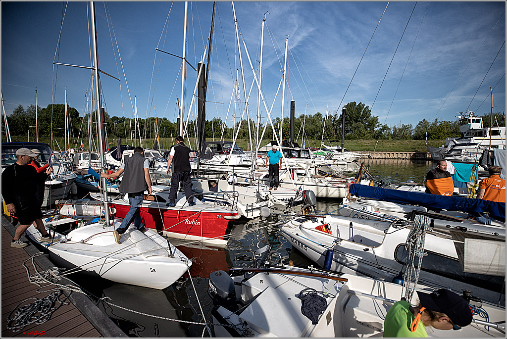 100 Jahre Rheinwoche 2022 - 1. Wettfahrt Porz - Hitdorf, 03.06.2022,